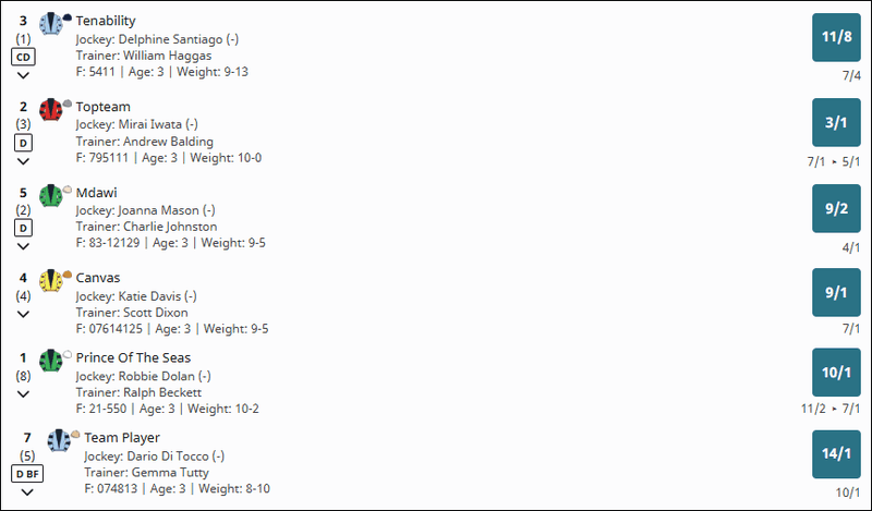 Shergar Cup Classic 2025 Betting