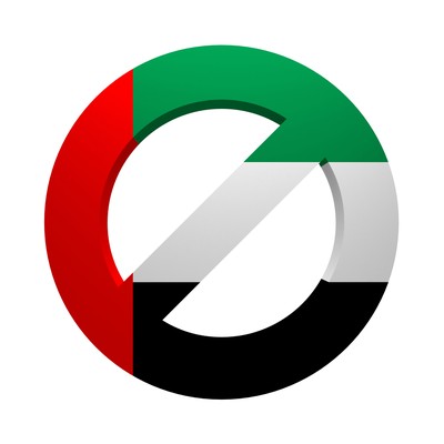 UAE Flag Prohibited Symbol
