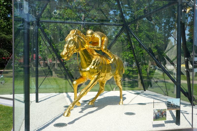 Fusaichi Pegasus Statue