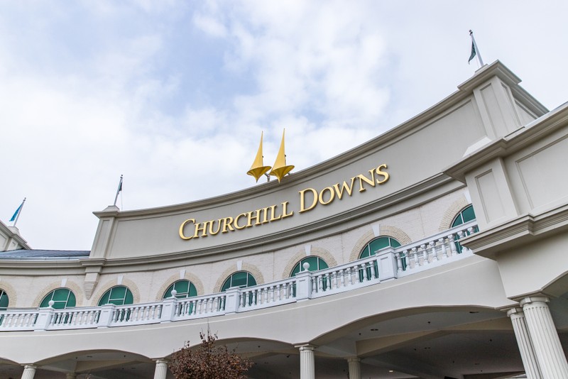 Churchill Downs Racecourse Entrance